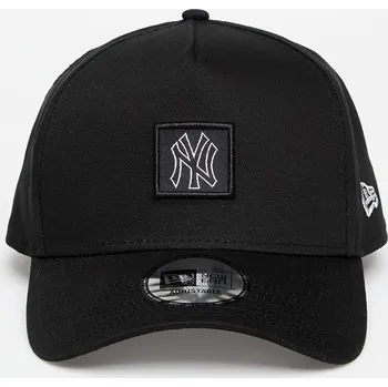 Kšiltovka Kšiltovka New Era 9FORTY Aframe MLB Metallic Patch New York Yankees Black Universal