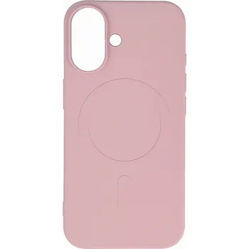 Pouzdro na mobilní telefon Hurtel Silikonový kryt s MagSafe pro Samsung Galaxy S25 Edge - růžový