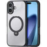 Pouzdro Dux Ducis Aimo Mag s magnetickým kroužkem a stojánkem pro iPhone 17 – černé