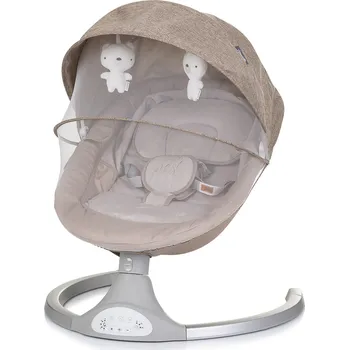 Kolébka pro miminko CHIPOLINO Elektrická kolébka Nest Macadamia