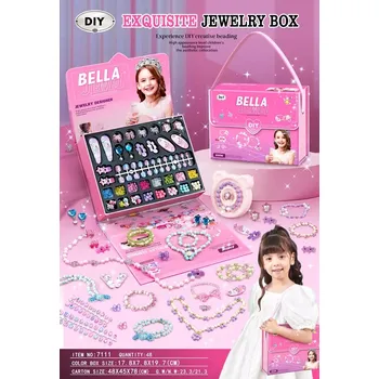 kreativní sada RKToys Sada pro výrobu šperků s doplňky v kabelce