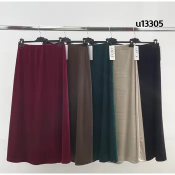 Dámská sukně Společenská sukně s lurexem 13305 barva: béžová