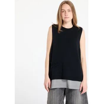 Pánská vesta Vesta Y-3 Logo Knit Vest UNISEX Black XL