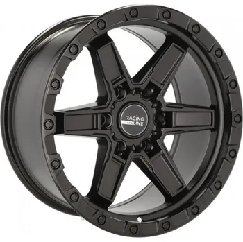 Alu kolo RACING LINE Alu kola Racing Line B5840 9.0x18 6x139.7 ET10 Blhm - Black Half Mat 110.1