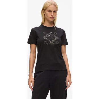 TRIČKO KARL LAGERFELD IKON SEASONAL RS T-SHIRT GIFT BLACK