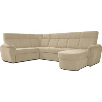 Sedací souprava Rozkládací rohová sedačka BONTON U béžová