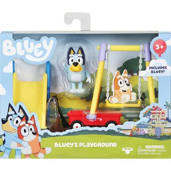 Figurka Mini set Bluey na dětském hřišti