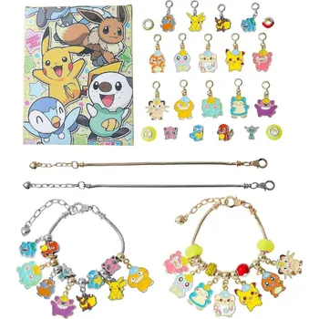 Kalendář Pokemon Adventní kalendář náramky a přívěsky 24 ks