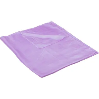 Šála Hedvábná šála velká světle fialová