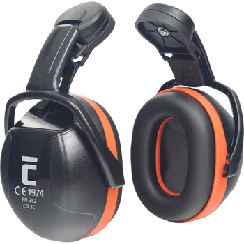 Chránič sluchu CERVA GROUP a.s. ED 3C sluchátka-přilbaEAR DEFENDERorange
