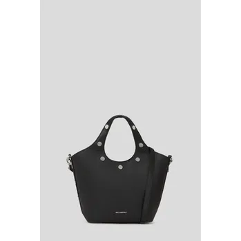Kabelka KABELKA KARL LAGERFELD K/ROCKY MARAIS SM TOTE BLACK-NICKEL