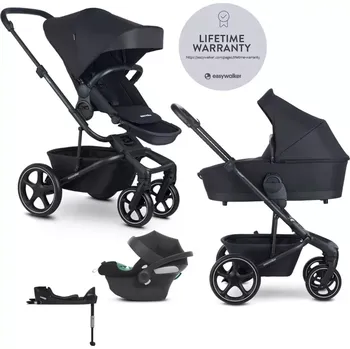 Kočárek EASYWALKER Kočárek kombinovaný Harvey⁵ 2v1 LITE RWS +CYBEX Aton B2 i-Size,základna Midnight Black