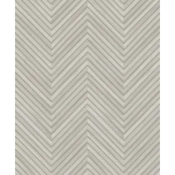 Tapeta Vliesová tapeta na zeď, krémovo-šedá, imitace dřeva, dřevěného obkladu, 33373, Travertino, Marburg