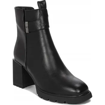 Dámská zimní obuv Kotníkové Boty na sloupku Filippo DBT4057/22, černé, vel. 39