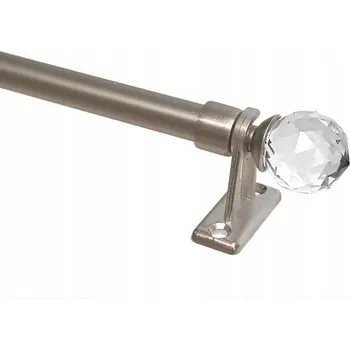 Garnýž 80 cm stříbrná kovová