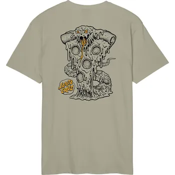 Pánské tričko santa cruz Pánské triko braun fever dream tee stone grey