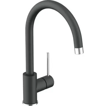 Vodovodní baterie Dřezová baterie páková KEO Kasia černá 342725