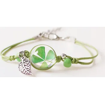 Šperk Náramek - čtyřlístek