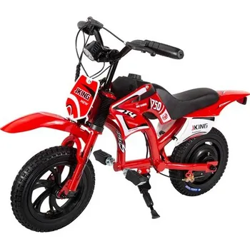 Dětské elektrovozidlo Elektrická motorka JKING C6 pro děti - červená