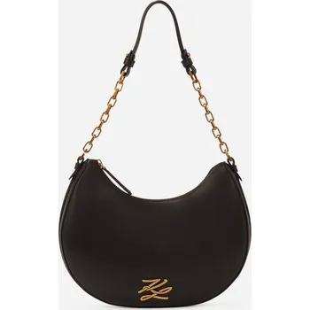 Kabelka KABELKA KARL LAGERFELD K/AUTOGRAPH MOON SHOULDER BAG BLACK