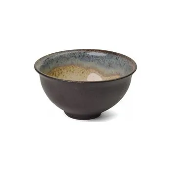 Keramická miska menší hnědá