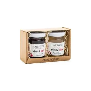 Bonbon Dárková kazeta vinné želé Bartonik, 2 ks