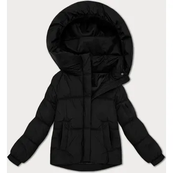 Černá oversize dámská bunda pro přechodné období S'West (B2003-1) odstíny černé XL (42)