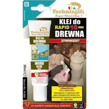 Průmyslové lepidlo TECHNICQLL SUPER WOOD GLUE - Lepidlo Rapid na dřevo 30ml