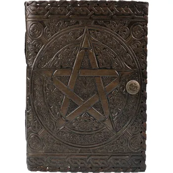 Zápisník poznámkový blok LORD OF THE DARKNESS - Pentagram - Brown