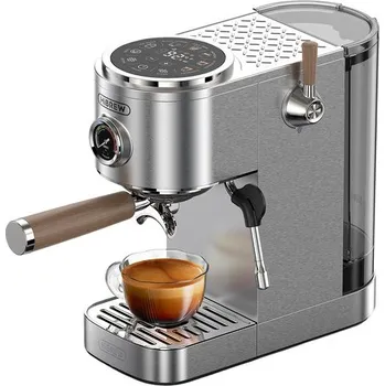 Kávovar HiBREW H13 Poloautomatický kávovar - stříbrný