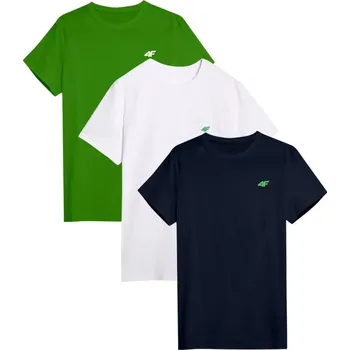 Pánské tričko Trička 4F M 4FWSS25TTSHM3956-93S pánské M