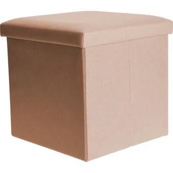 Taburet Storage Solutions oranžová čalouněná Taburet