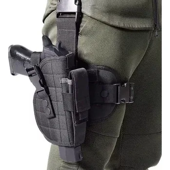 Příslušenství pro sportovní střelbu stehenní - černé 380c