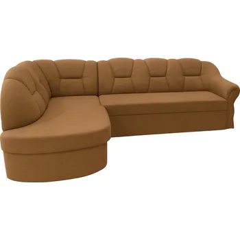 Sedací souprava Rozkládací rohová sedačka OLDER okrová