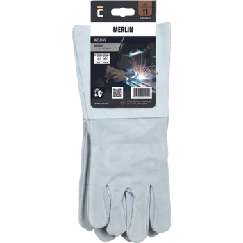 Pracovní rukavice CERVA GROUP a.s. MERLIN rukavice celokožené Varianta: MERLIN rukavice blistr - 11
