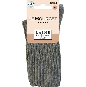 Dámské ponožky Ponožky z modalu, kašmíru a hedvábí Le Bourget® šedý melír