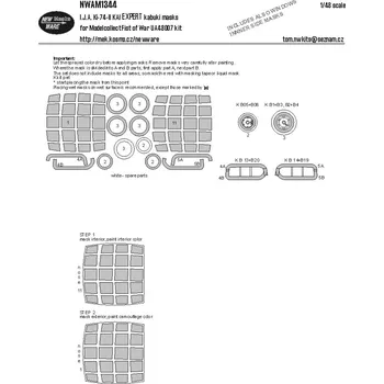Plastikový model 1/48 Mask I.J.A Ki-74-II Kai EXPERT (MODELCOL.)