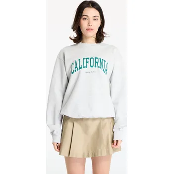 Dámská mikina Mikina Sporty & Rich California Crewneck Heather Gray XL