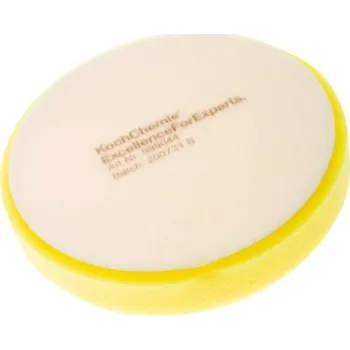 Lešticí kotouč Leštící kotouč žlutý středně tvrdý Koch 160x30 mm 999044