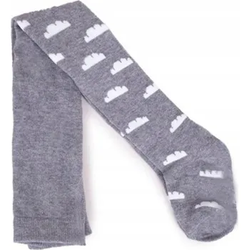 Dětské punčocháče YOCLUB šedé bavlna velikost 80