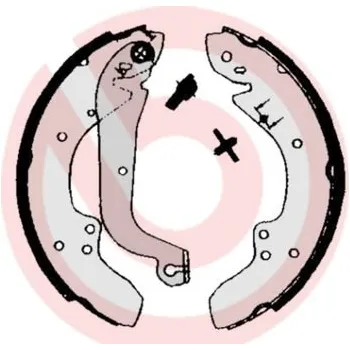 Brzdová čelist Sada brzdových čelistí BREMBO S 23 504