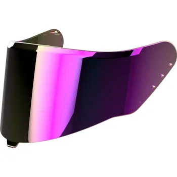 Motodoplněk Plexi pro přilby MATRYX, AIROH (stříbrné iridiové)