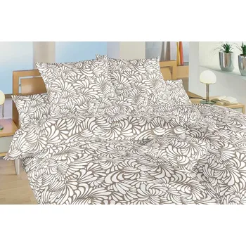 Povlečení Bavlněné povlečení - Iluze opál - na niť. knoflíky