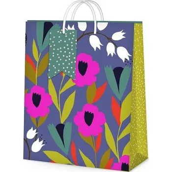 Dárková taška ALBI Dárková taška velká - Neonové květiny