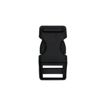 Plastový trojzubec rovný 15 mm černý