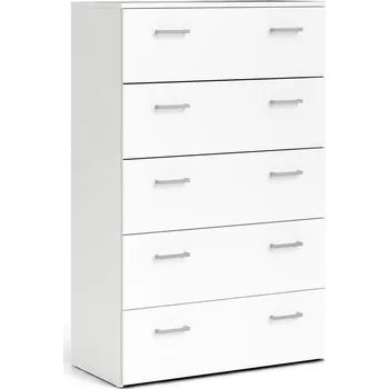 Komoda Livetastic KOMODA, bílá, 74,1/114,7/36 cm - 001723000301