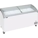 48864 Pultová mraznička prosklené oblé víko Tefcold NIC 501 SCEB