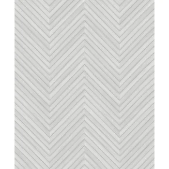 Tapeta Vliesová tapeta na zeď, bílo-šedá, imitace dřeva, dřevěného obkladu, 33375, Travertino, Marburg