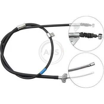 Lanko parkovací brzdy Tažné lanko, parkovací brzda A.B.S. ABSK16578