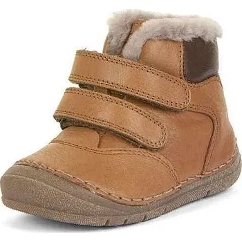 Dívčí zimní obuv FRODDO chlapecká kotníková obuv PAIX WINTER G2110143-6 hnědá+ 24